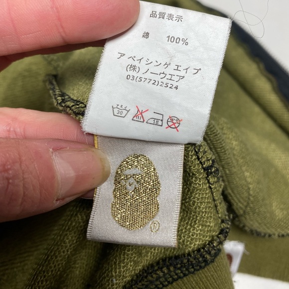 Bape 1/2 Camo shark full zip hoodie jacket - Picture 10 of 16